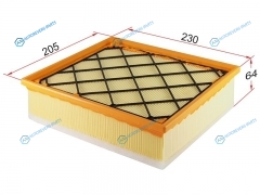 ST-1418712 Фильтр воздушный FORD KUGA 2.5 08-10FOCUS ST 05-11MONDEO 07-10S-MAX 06-10VOLVO XC60 14-S80