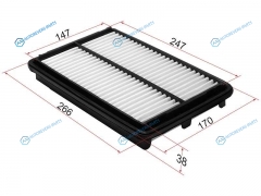 ST-17220-PAA-A00 Фильтр воздушный HONDA AVANCIER TA 99-03