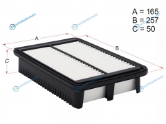 HSAF0009 Фильтр воздушный HYUNDAI CRETA 1.62.0 15-