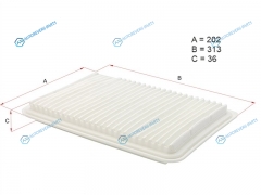 HSAF0017 Фильтр воздушный MAZDA 2DEMIO 02-MAZDA 3 03-