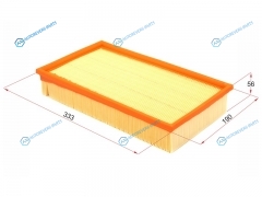 ST-A6040940804 Фильтр воздушный MERCEDES E-CLASS WS210 95-02G-CLASS W463 3.0TD 96-00