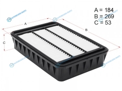 HSAF0020 Фильтр воздушный MITSUBISHI OUTLANDER 06-ASX 10-  LANCER X 07-