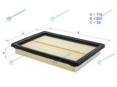 HSAF0024 Фильтр воздушный NISSAN JUKE 10-X-TRAIL T31 07-