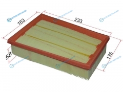 ST-16546-JD20B Фильтр воздушный NISSAN QASHQAI 06-13