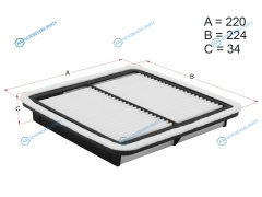 HSAF0027 Фильтр воздушный SUBARU FORESTER 07-