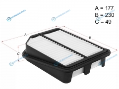 HSAF0028 Фильтр воздушный SUZUKI GRAND VITARA 05-