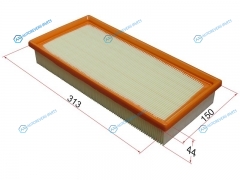 ST-17801-02050 Фильтр воздушный TOYOTA AVENSIS T22 97-02CARINA E T19 92-97