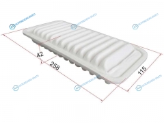 ST-17801-23030 Фильтр воздушный TOYOTA AYGO 1KRFEBELTA 1KR2SZ 05-14PASSO 1KR 04-PLATZ 1SZ 99-05YARIS 1KR1SZ2