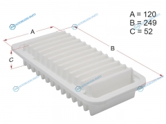 HSAF0037 Фильтр воздушный TOYOTA COROLLA AXIOFIELDER 12-YARIS 99-
