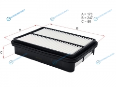 HSAF0040 Фильтр воздушный TOYOTA ESTIMATOWNACE NOAH 98-