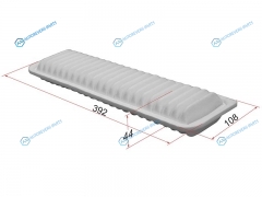 ST-17801-28040 Фильтр воздушный TOYOTA VELLFIRE H2 08-ESTIMA AHR20 06- 2AZFXE