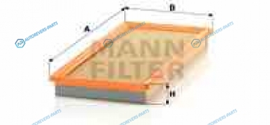 C3747 Фильтр воздушный C3747