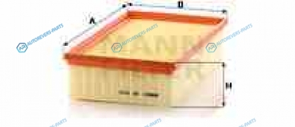 C30005 Фильтр воздушный C30005