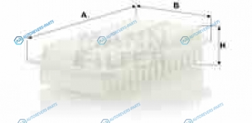 C2620 Фильтр воздушный C2620