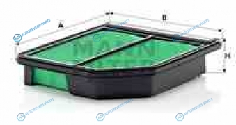 C2240 Фильтр воздушный C2240