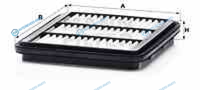 C2214 Фильтр воздушный C2214