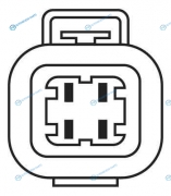 0 258 986 627_лямбда-зонд!| Hyundai Accent 1.5i 99-06