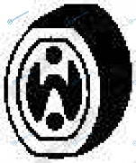 255-012 Монтажный демпферный компонент выхлопной системы