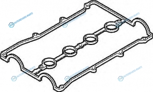 166.600 Прокладка крышки ГБЦ полиакриловый каучук