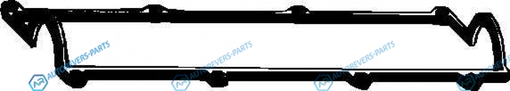 547.247 Прокладка крышки ГБЦ полиакриловый каучук