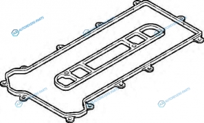 026.551 Прокладка крышки ГБЦ полиакриловый каучук