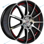 7084359 Alcasta M25 R15x6 4x100 ET50 CB60.1 BKFRSI