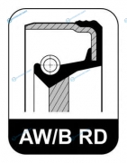 466.042 Сальник полиакриловый каучук