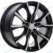7125380 КиК Твист R17x7.5 5x114.3 ET35 CB67.1 Almaz_black (КС697)