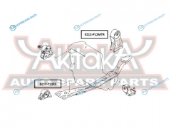0212-P11F2 Подушка двигателя | перед правлев