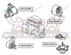 0312-EU2LH Подушка двигателя