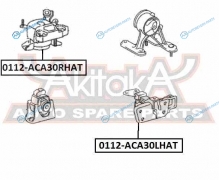 0112-ACA30RHAT Подушка двигателя | прав