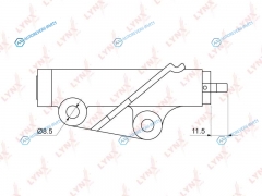 PT-1028 Натяжитель ремня ГРМ