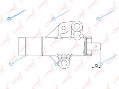 PT-1037 Натяжитель ремня ГРМ
