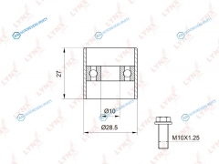 PB-3003 Ролик обводной ремня ГРМ