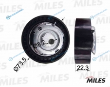 AG02005 Ролик ремня ГРМ RENAULT LOGANSANDERO 1.4-1.6i 09- НО натяжно... (INA 531087610) AG02005