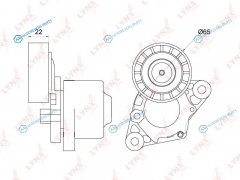 PT-3251 Натяжитель ремня навесного оборудования