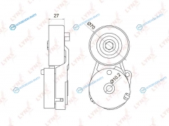 PT-3029 Натяжитель ремня навесного оборудования