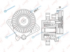 PT-3017 Натяжитель ремня навесного оборудования