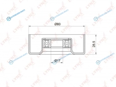 PB-5010 Ролик натяжной приводного ремня