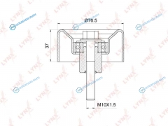 PB-7149 Ролик обводной приводного ремня
