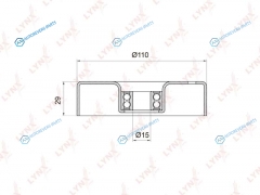PB-5009 Ролик натяжной приводного ремня