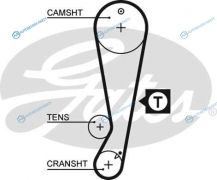 K015403XS Комплект ремня ГРМ