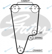 K015505XS Комплект ремня ГРМ