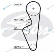 K015670XS Комплект ремня ГРМ