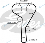 K015680XS Комплект ремня ГРМ