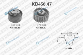 KD458.47 Комплект ремня ГРМ