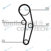 CT1053 Ремень ГРМ