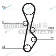 CT785 Ремень ГРМ