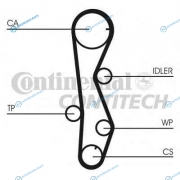 CT 1099 Ремень ГРМ