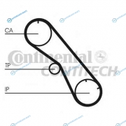 CT860 Ремень ГРМ